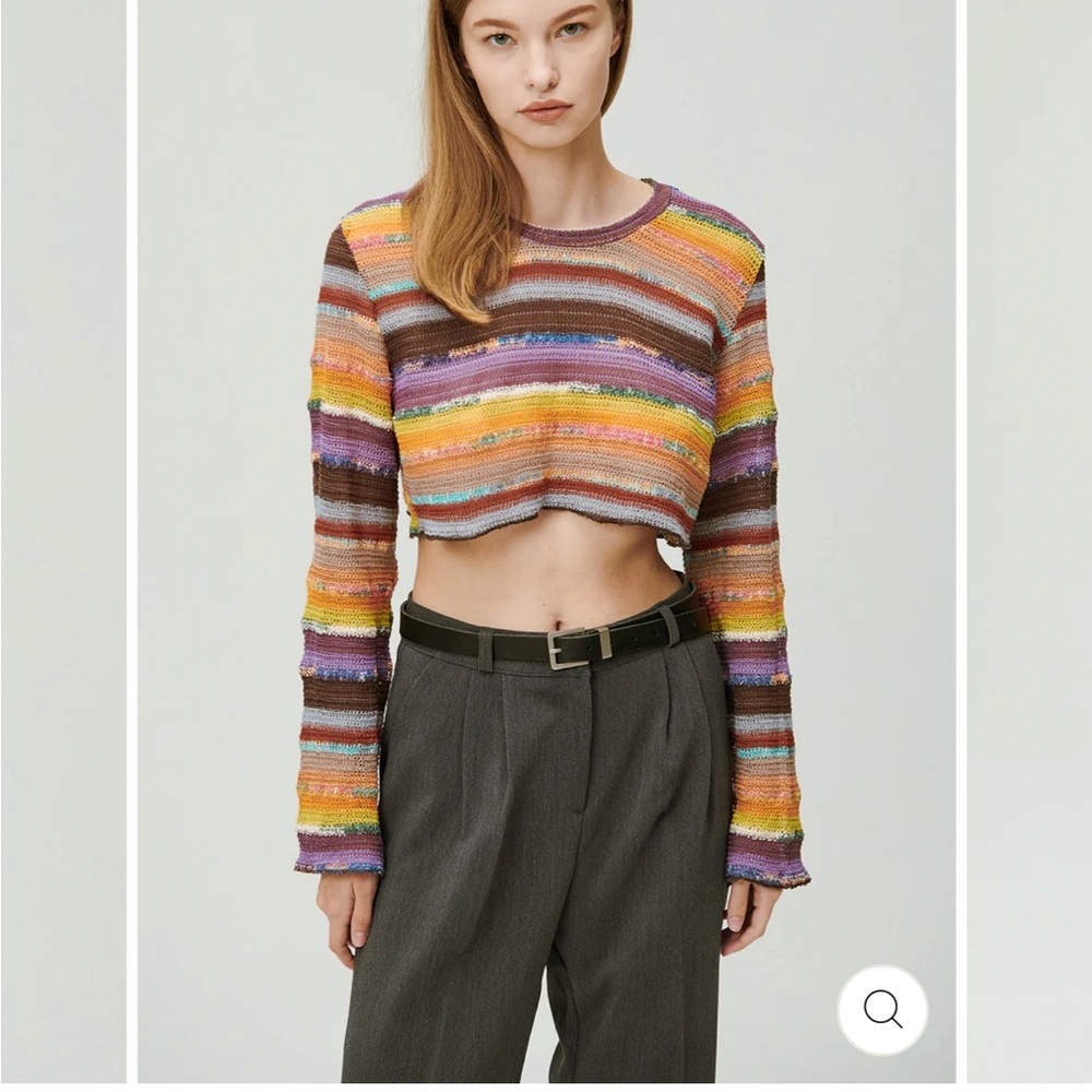 Storets Janet Multi Color Knit Top